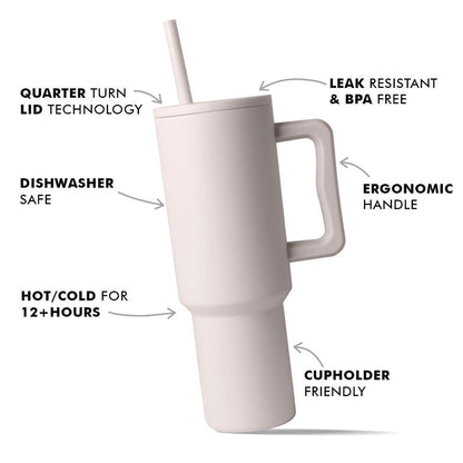 Vaccum Insulated Steel Colour Tumbler - 1L